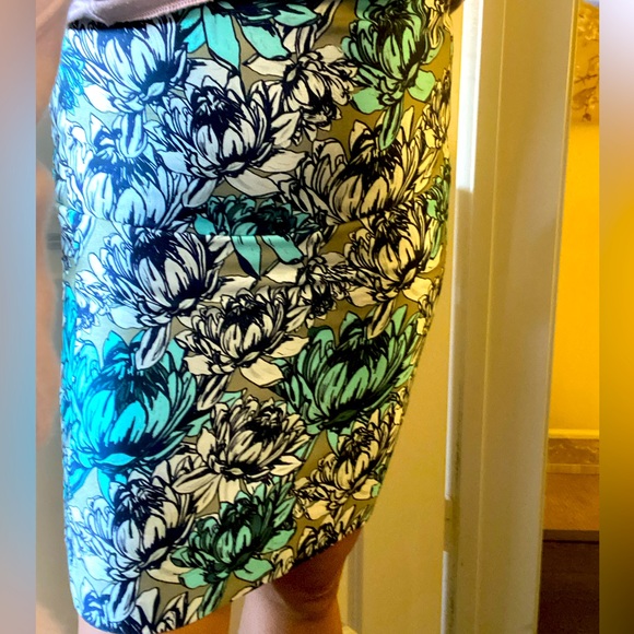 Jcrew Collection pencil skirt silk wool blend new